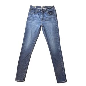 Levi's 721 Jeans Womens 29 Blue High Rise Skinny Stretch Denim 18882-0595
